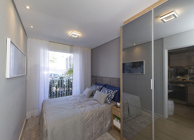 Dormitório 28 m² - Plano&amp;Estação Vila Sônia