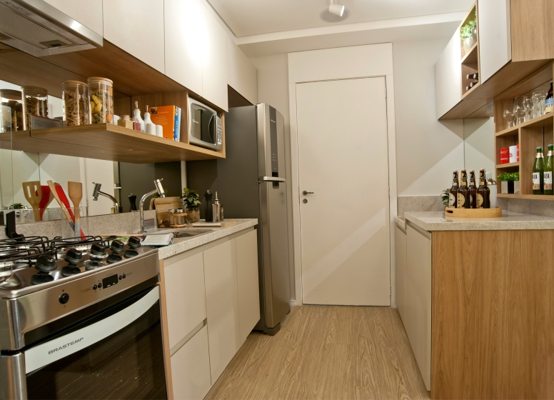 Cozinha - 32 m² - Plano&amp;Bairro do Limão