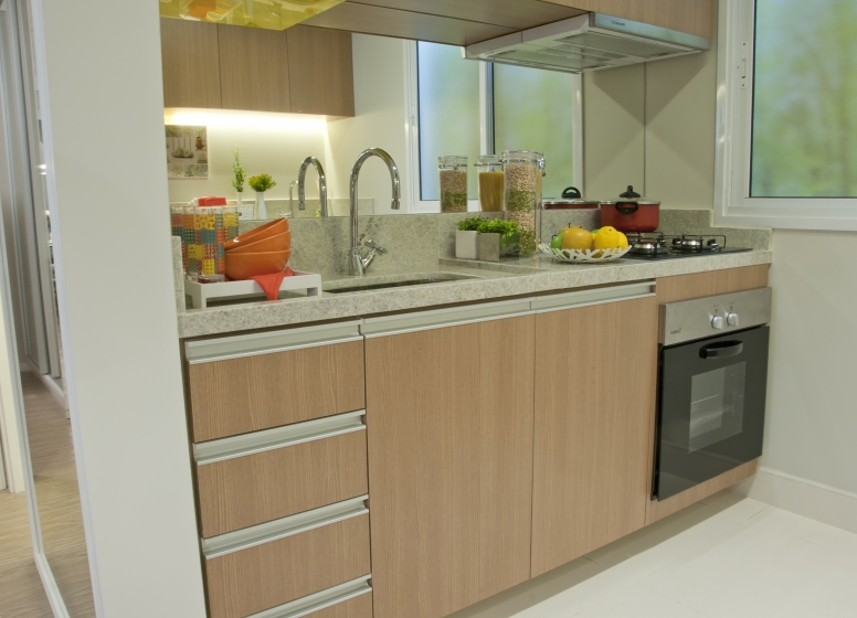 Cozinha e A/S - 37,67m² - Plano&amp;Reserva do Carmo