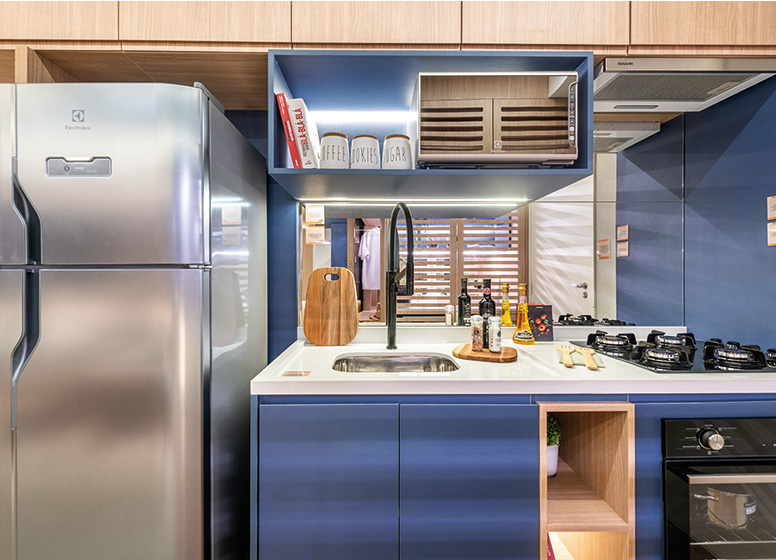 Cozinha - 28,45m² - Viz by Plano&amp;Plano
